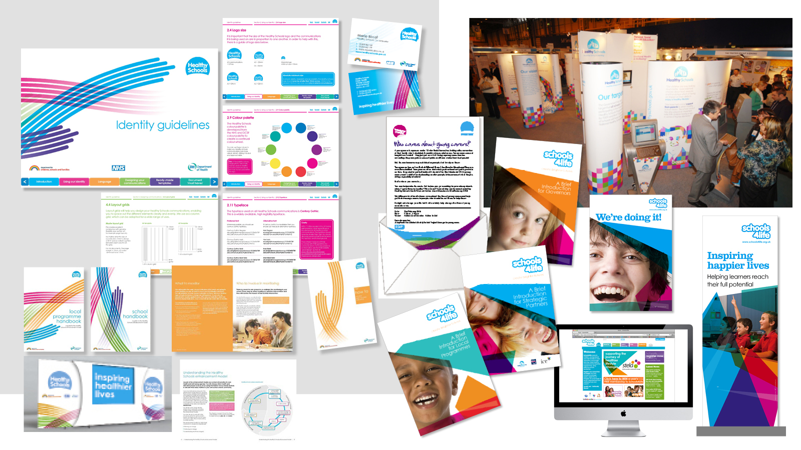 National Healthy Schools programme, brand identity, application and marketing